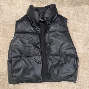 Zara Black Vest